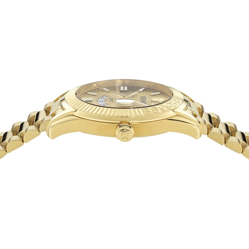 Versace Quarzuhr Gmt Quarz-Analoguhr Versace Apodis gold(Image 2)