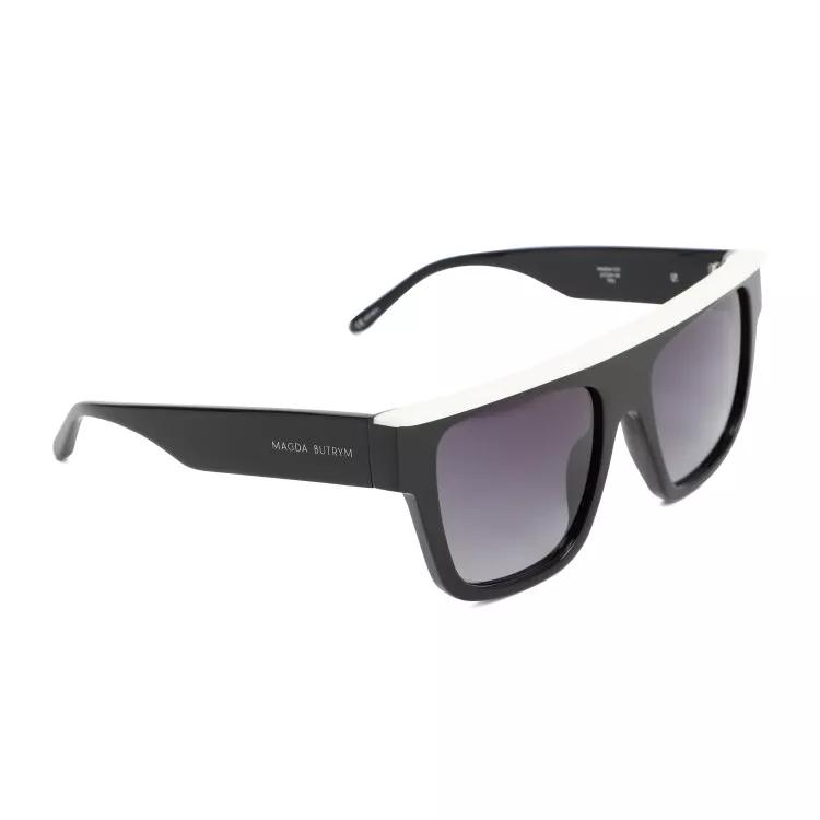 Magda Butrym Sonnenbrillen - Black And White Sunglasses - Gr. unisize - in Schwarz - für Damen