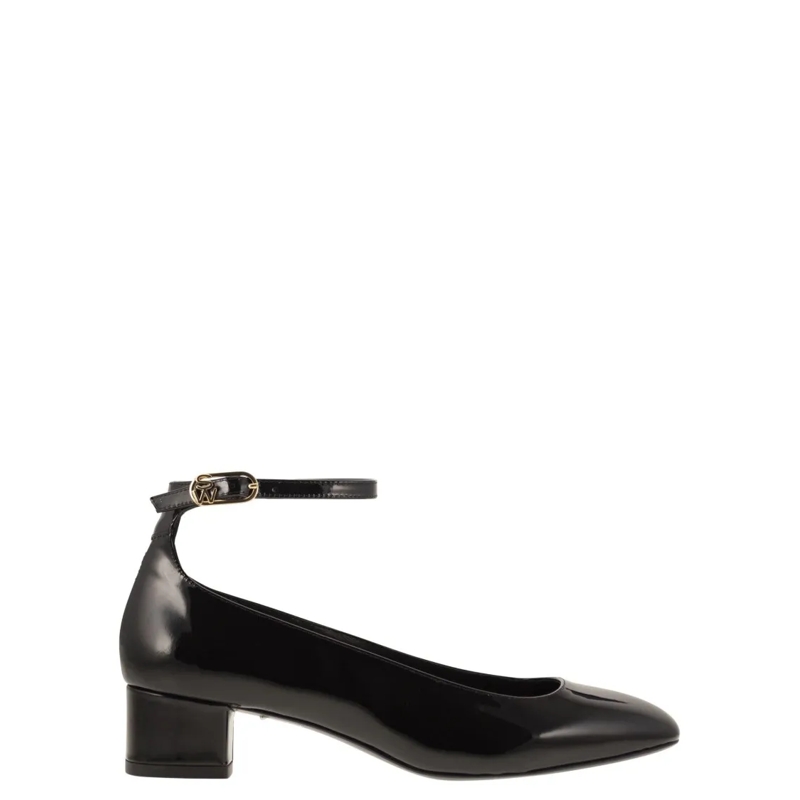 Stuart Weitzman Escarpins Jane - Ankle-Strap Pumps Black