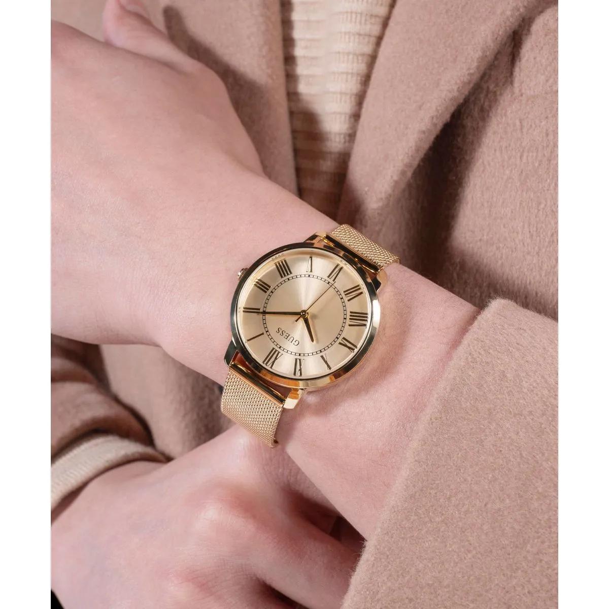 Thumbnail - Guess Uhren - Quarz-Analoguhr Tucker - Gr. unisize - in Gold - für Damen