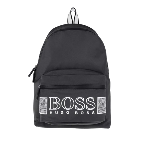 Boss Unisex Pixel Backpack Dark Grey Zaino