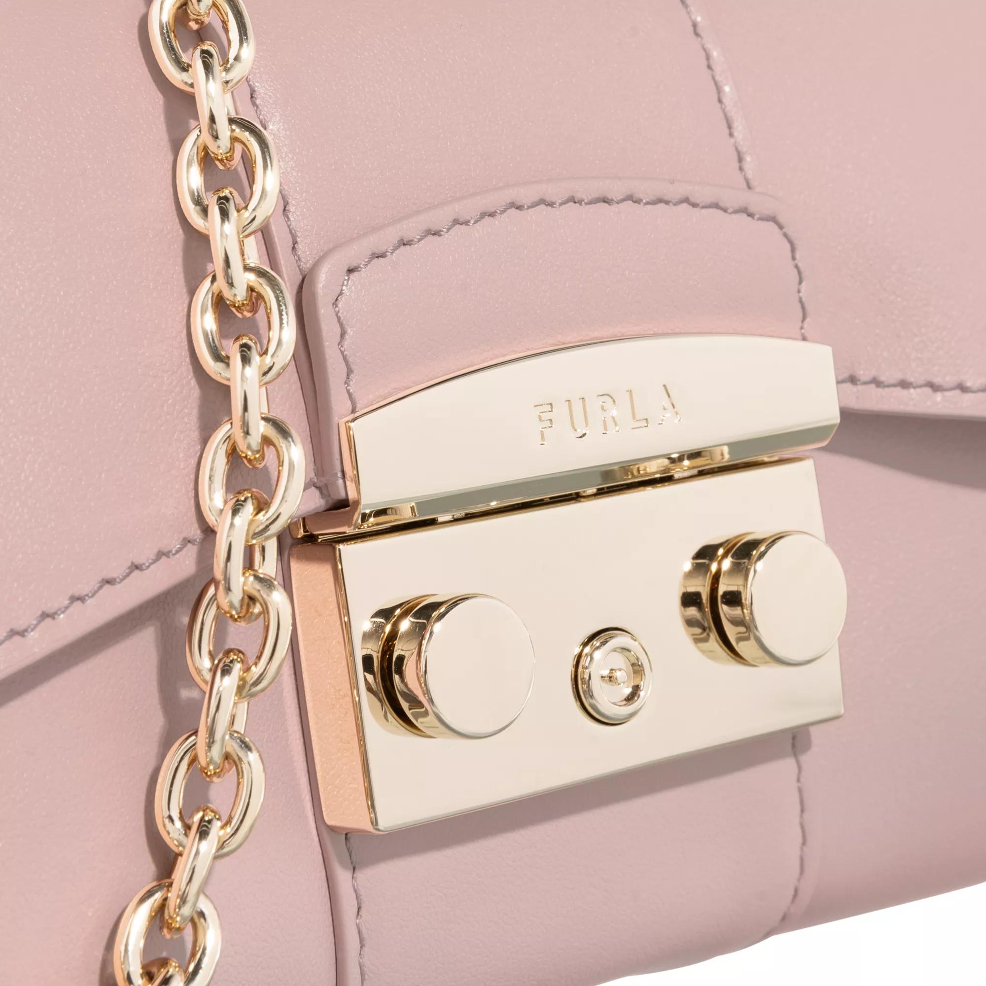 Furla Crossbody bags Metropolis Mini Crossbody Remix in poeder roze