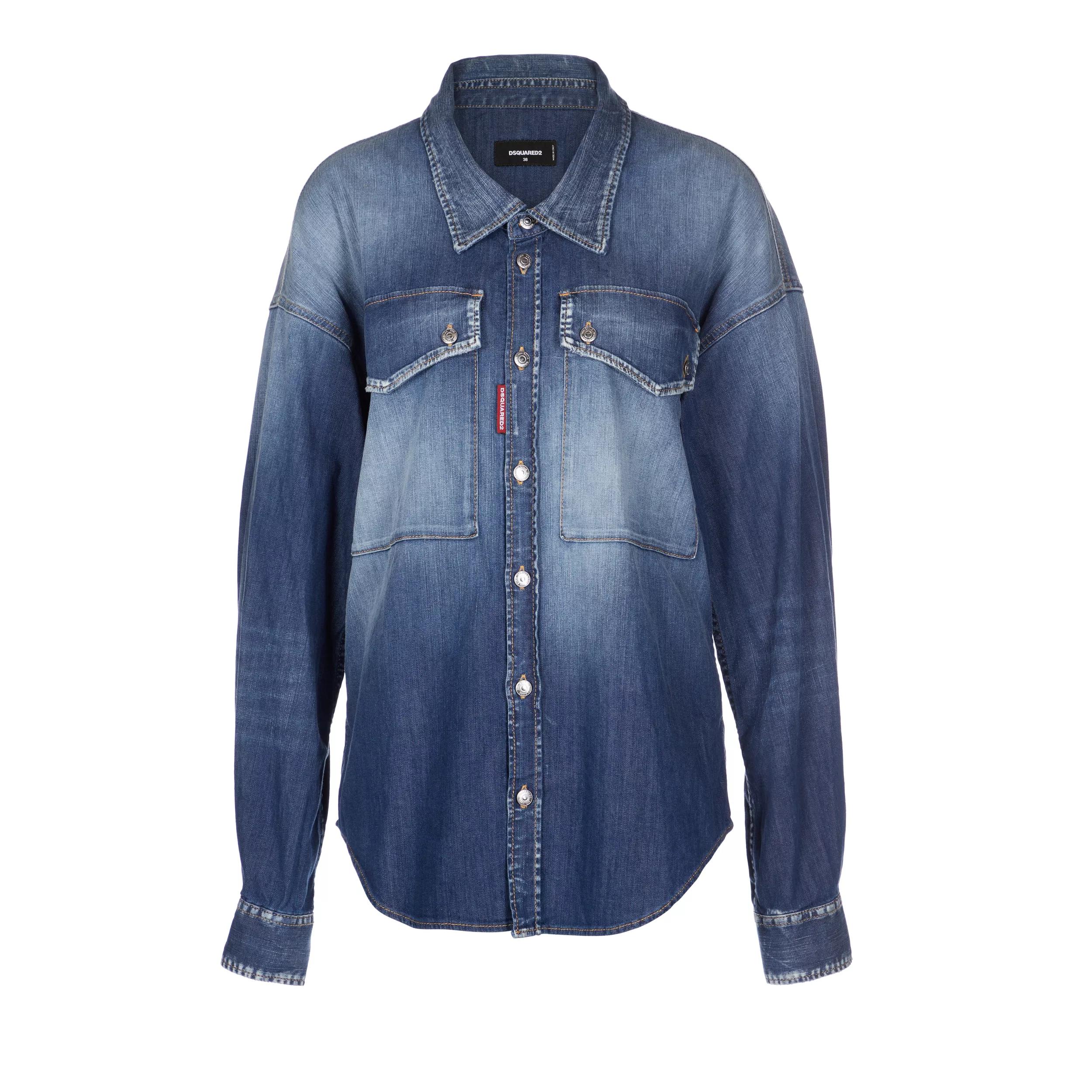 Dsquared2 - SHIRT - Größe I36 - blau