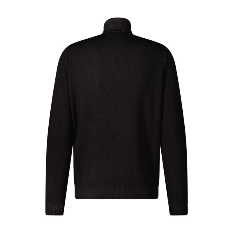 FILIPPO DE LAURENTIIS Pull à col roulé Rollkragenpullover aus Merinowolle grau(Image 2)