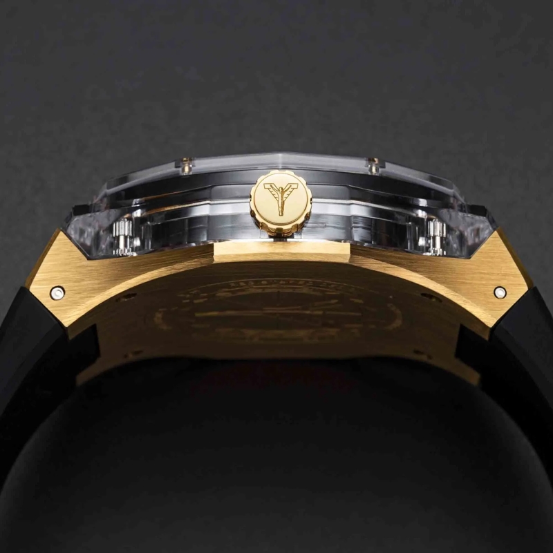 Carlo Colucci Automatikuhr Quarzuhr CC502-1 schwarz(Image 6)