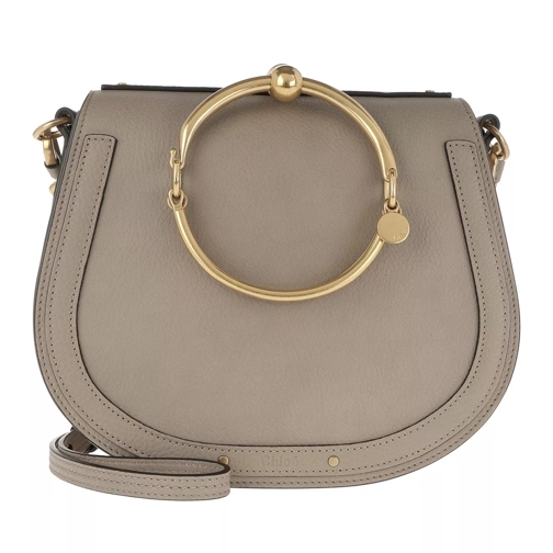 Chloé Nile Bracelet Bag Motty Grey Crossbody Bag