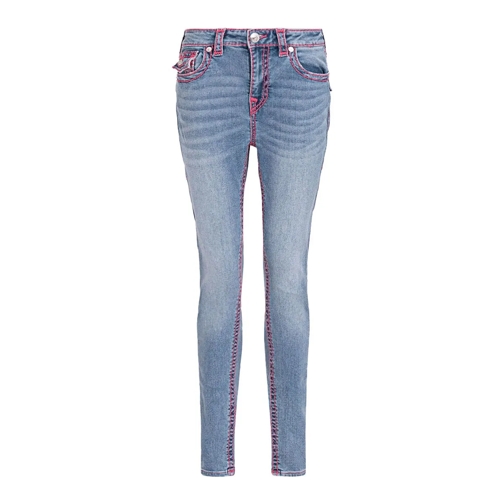 True Religion  Skinny Jeans JENNIE SUPER T hell-blau