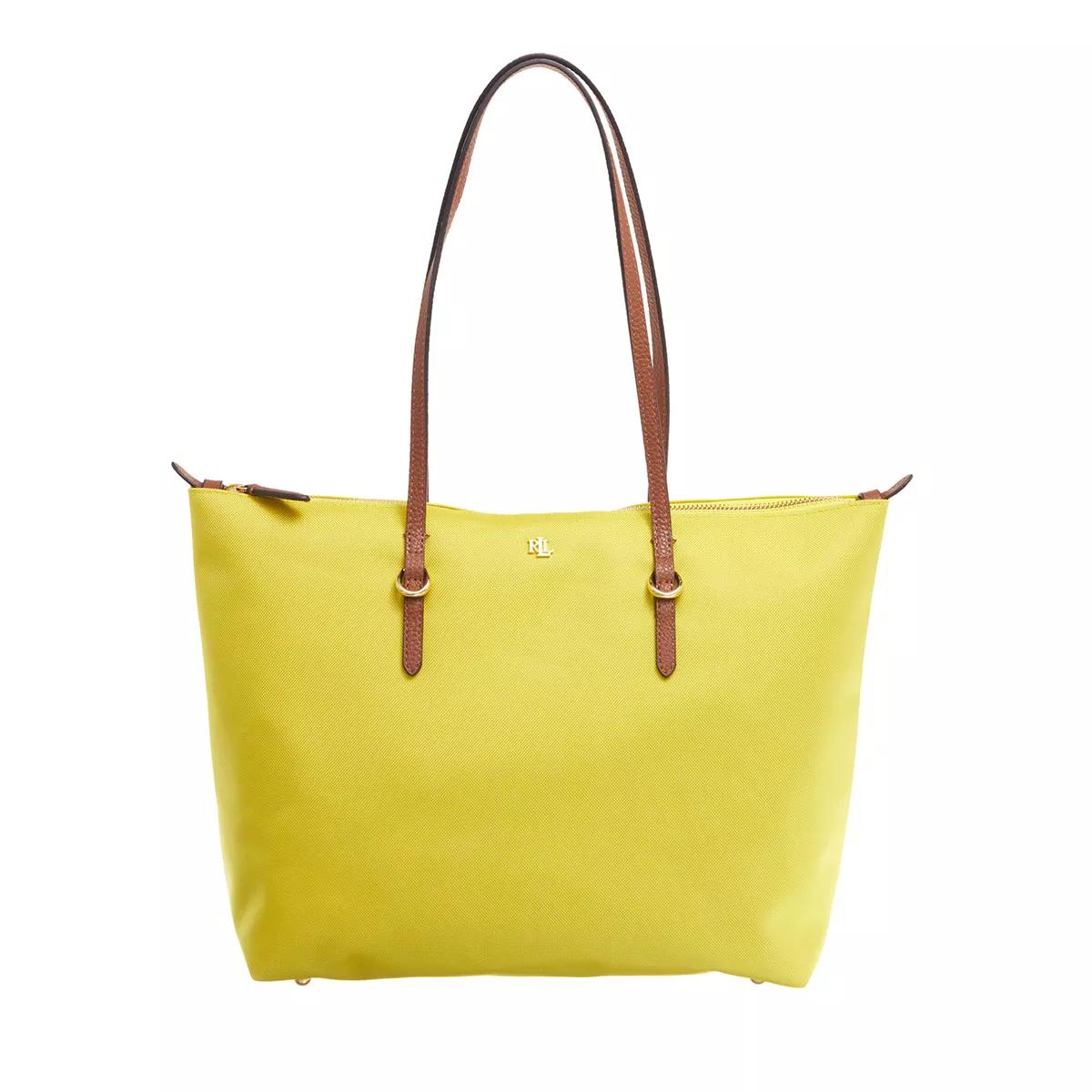 Lauren Ralph Lauren Shopper - Keaton 26 Tote Medium - Gr. unisize - in Gelb - für Damen