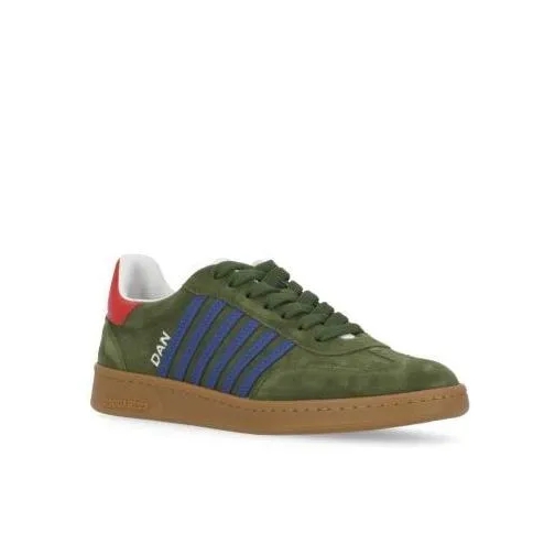 Dsquared2 Boxer Sneakers Green lage-top sneaker