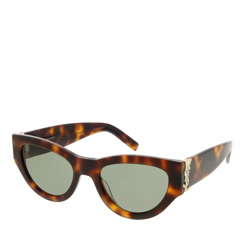 Saint Laurent Sonnenbrille SL M94-003 53 Sunglass Woman Acetate Havana-Havana-Green