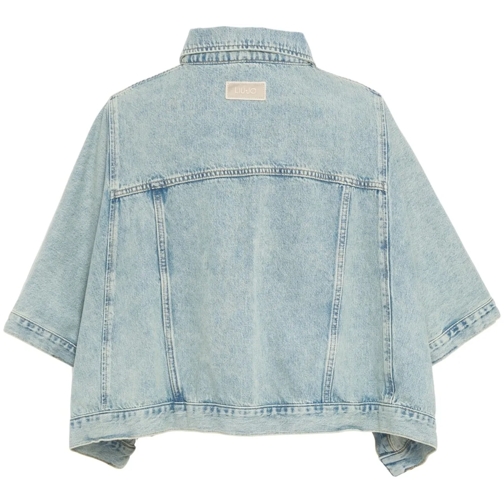 LIU JO Veste de transition Kimono sleeve denim jacket blau (Image 4)