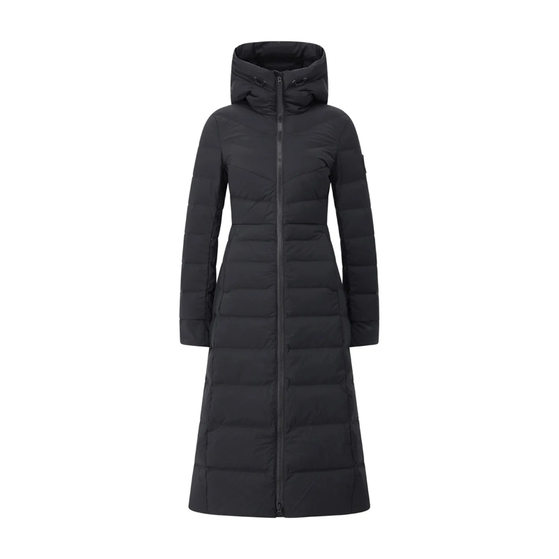 Canada Goose  Langer Steppmantel Clair Schwarz
