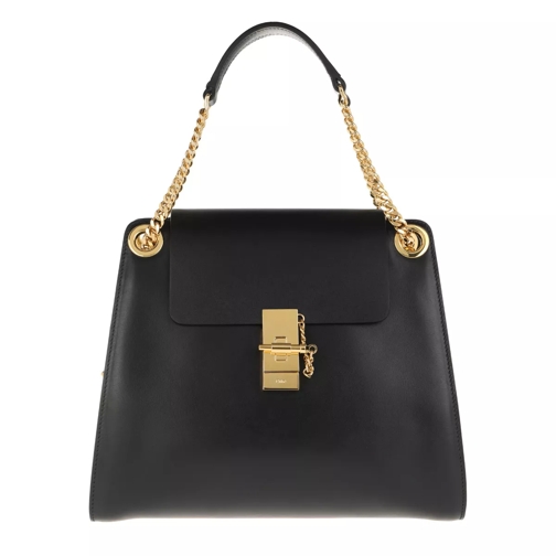Chloé Chloé Shoulder Bag Shiny Calfskin Black Crossbody Bag