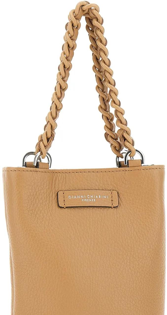 Gianni Chiarini Hobo bags Brown in bruin