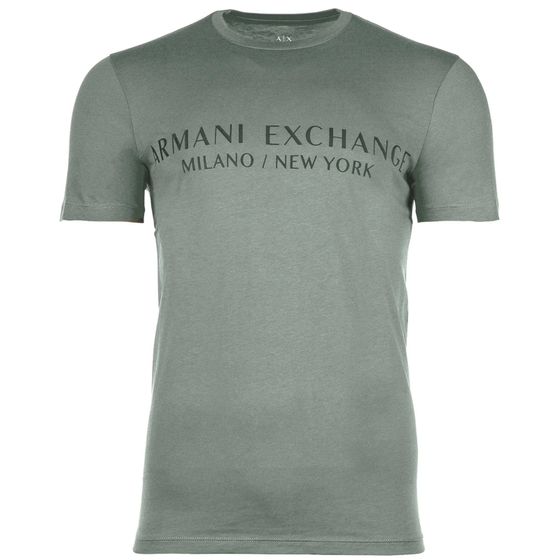 Armani Exchange Hemd 1er Pack grün