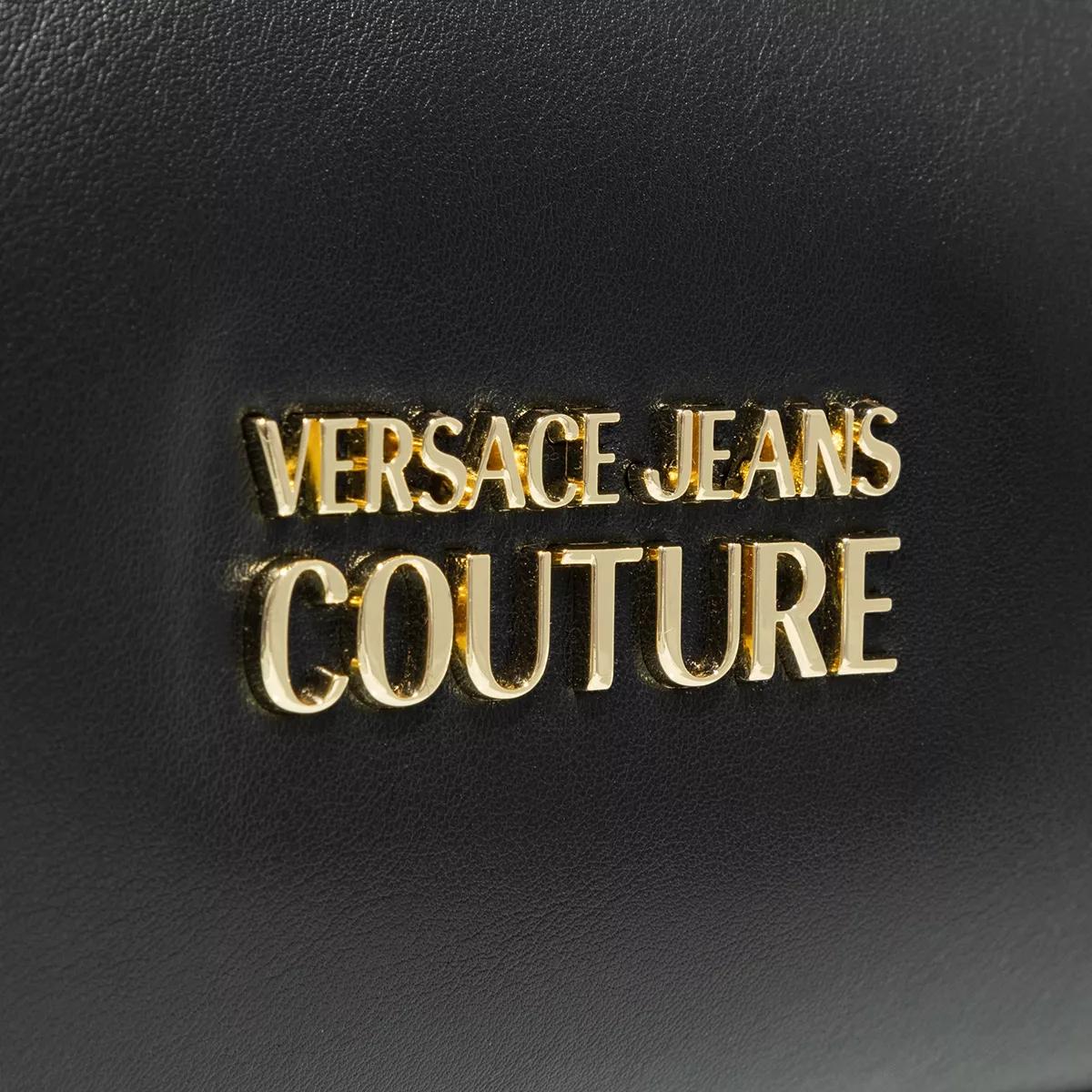 Handbag Versace Jeans Couture JEANS COUTURE RANGE F SKETCH 6 BAGS BAROQUE  BUCKLE in black saffiano - Guidi Calzature - New Collection Fall Winter  2023/24 - Guidi Calzature