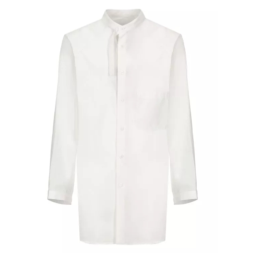 Yohji Yamamoto Cotton Shirt White 