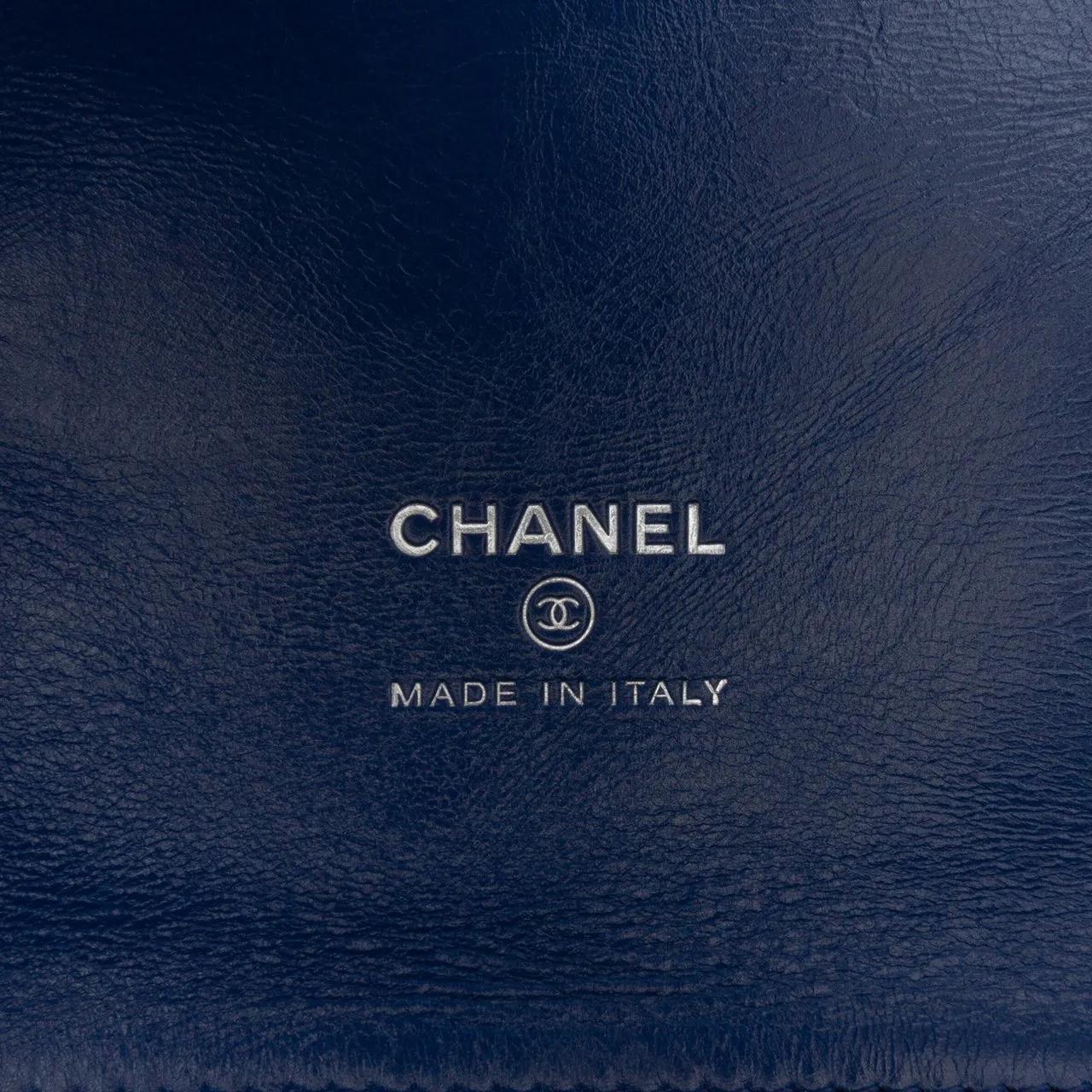 Thumbnail - Chanel Clutches - Small Bicolor Aged Calfskin 31 Pouch - Gr. unisize - in Blau - für Damen