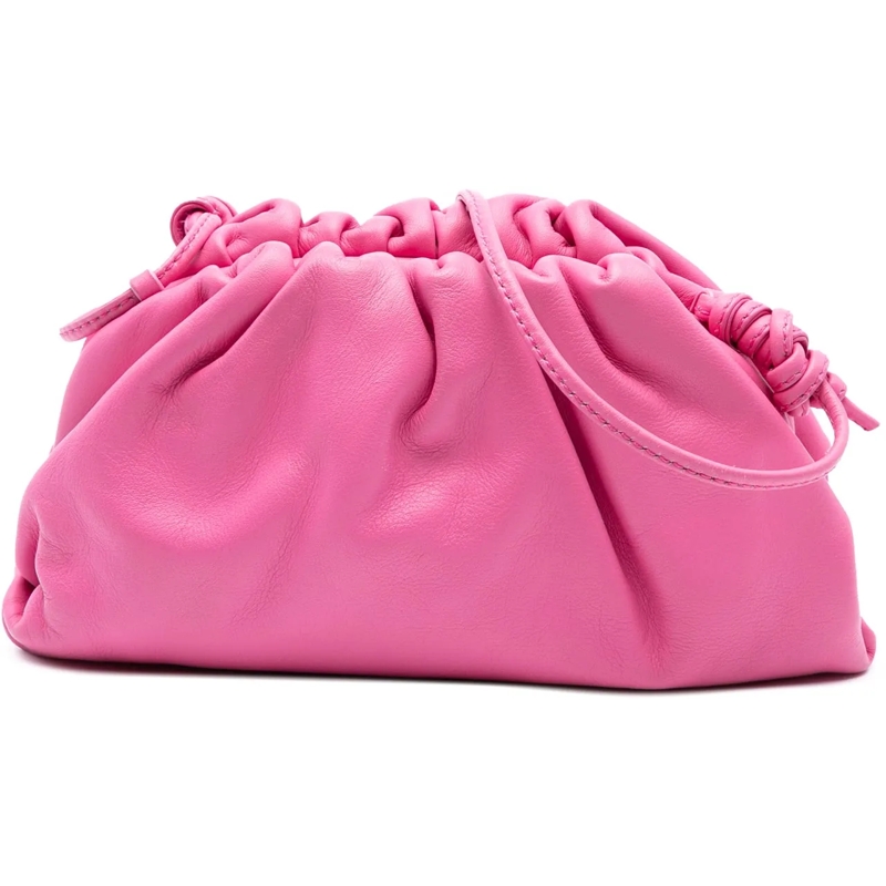 Bottega Veneta Schultertasche Lambskin The Mini Pouch Crossbody rose