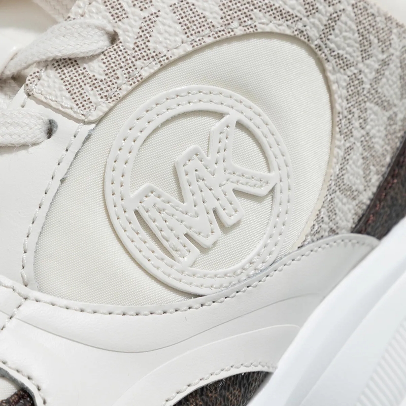 MICHAEL Michael Kors Low-Top-Sneaker Zuma Trainer Brown Multi(Image 5)