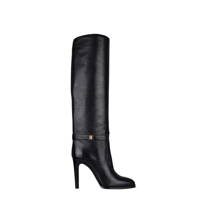 Saint Laurent Stiefel Diane Boots Black