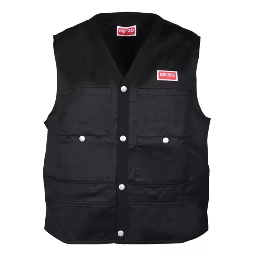 Kenzo Sleeveless Vest Black 