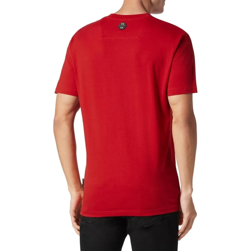 Philipp Plein T-Shirt T-Shirt Skull&Bones rot(Image 3)
