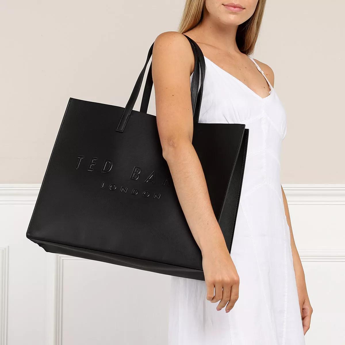 Ted Baker Sukicon Crosshatch East West Icon Bag black Shopping Bag