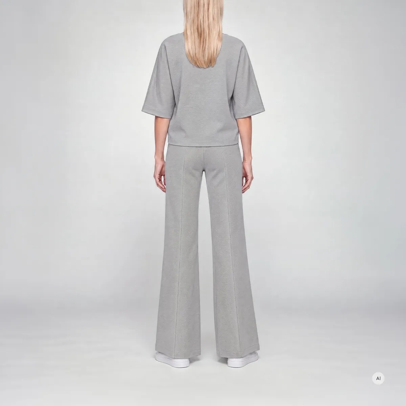 Marc Aurel Bluse Bluse mit kurzem Arm grau(Image 4)