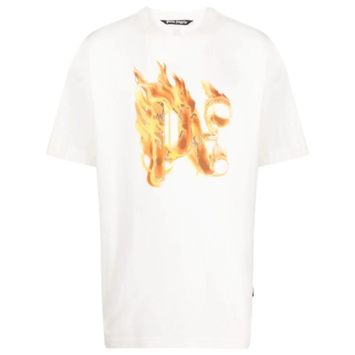 Palm Angels T-Shirts T-Shirt With Logo White