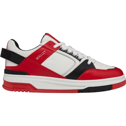 MALLET Low-Top Sneaker Mallet London Heren Sneaker Rood TE9022/WHTRED COM rot