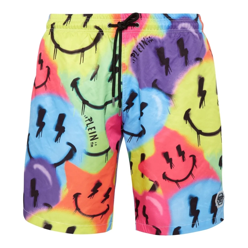 Philipp Plein  Badehose Smile bunt
