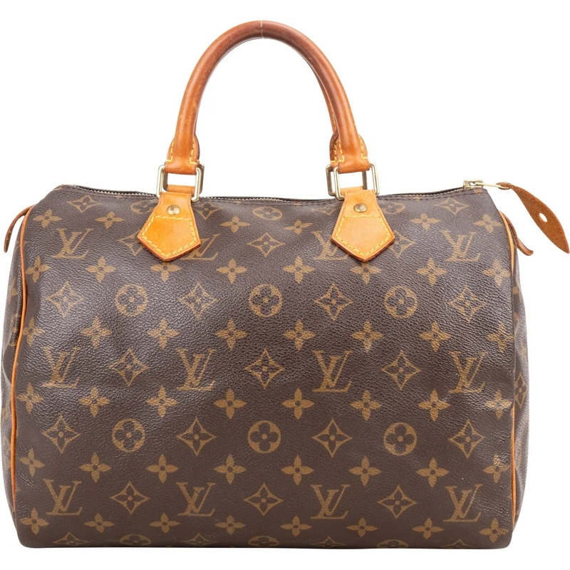 Louis Vuitton Tote Louis Vuitton Monogram Canvas Speedy 30 Handbag braun