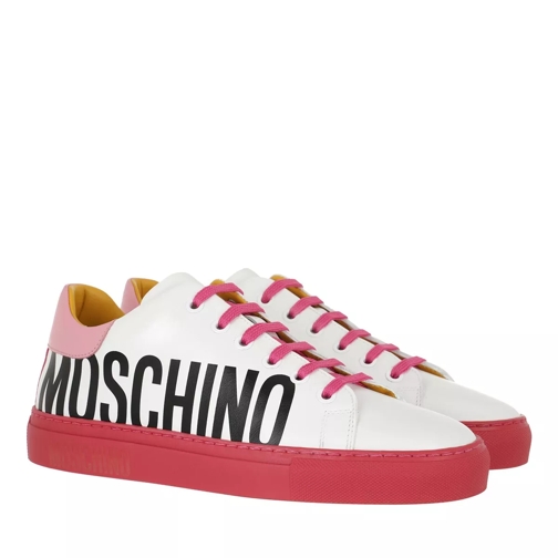 Moschino Sneakerd Serena25 Vit Biarsfuxgi Multi låg sneaker