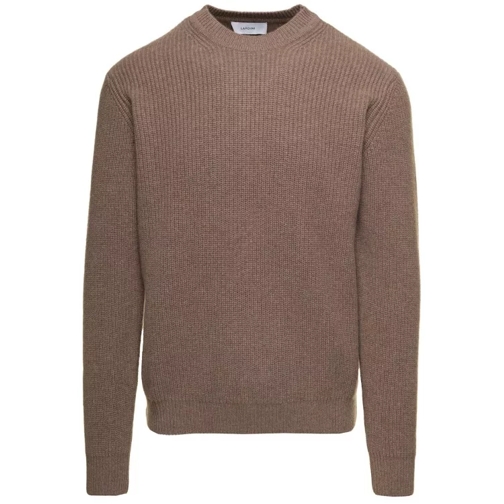 Lardini Crewneck Sweater Brown 