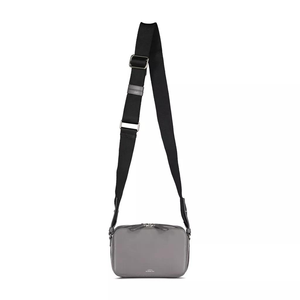 A.P.C. Crossbody Bags - Kamera- Schultertasche Soho - Gr. unisize - in Grau - für Damen