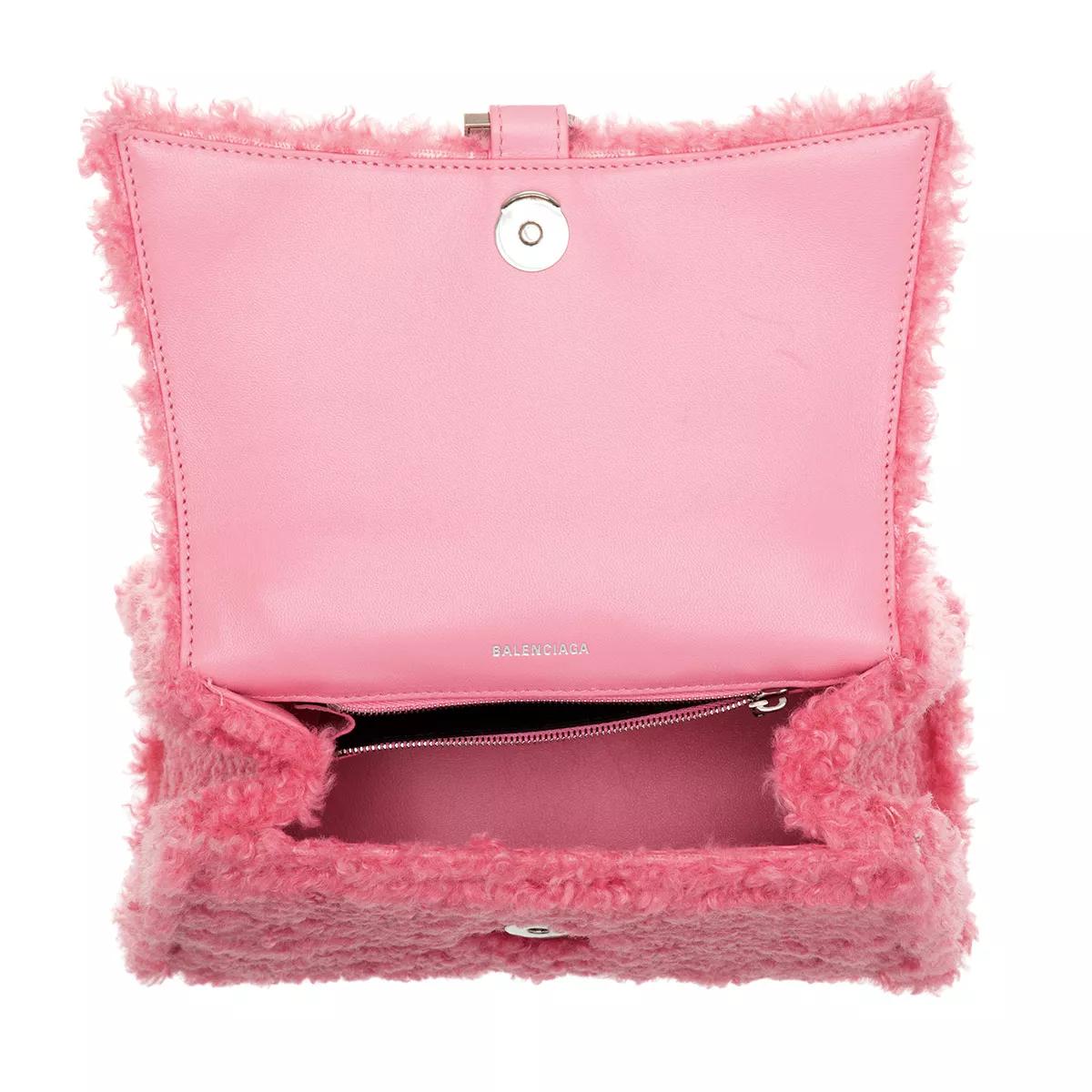 Balenciaga fur online clutch