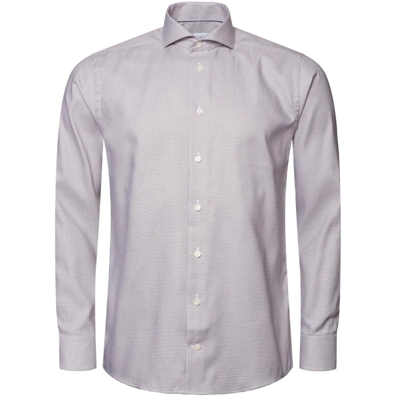 Eton  Eton  Lange Mouw Overhemden Beige 100004279 33 beige