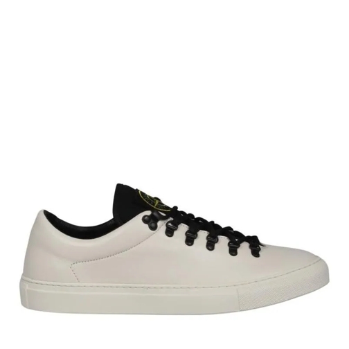Stone Island sneaker basse Leather Sneakers White