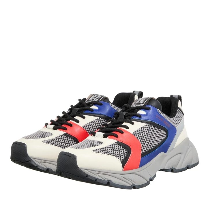 Steve Madden Standout Sneaker Grey Blue Low Top Sneaker