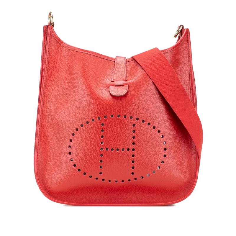 Hermès Sac à bandoulière Clemence Evelyne I 33 rot