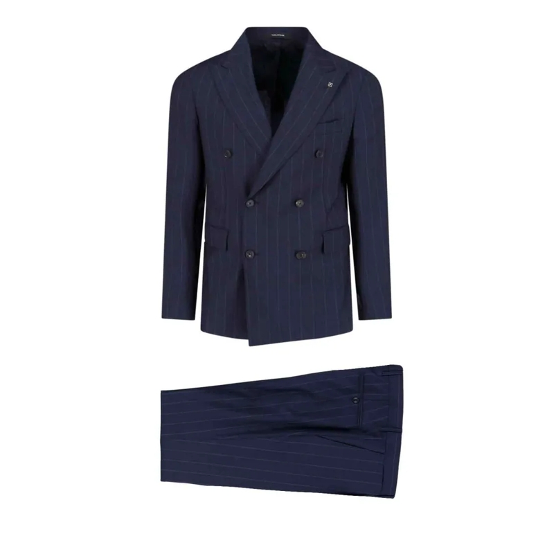 Tagliatore Anzugkombination Double-Breasted Suit – Blue Blue