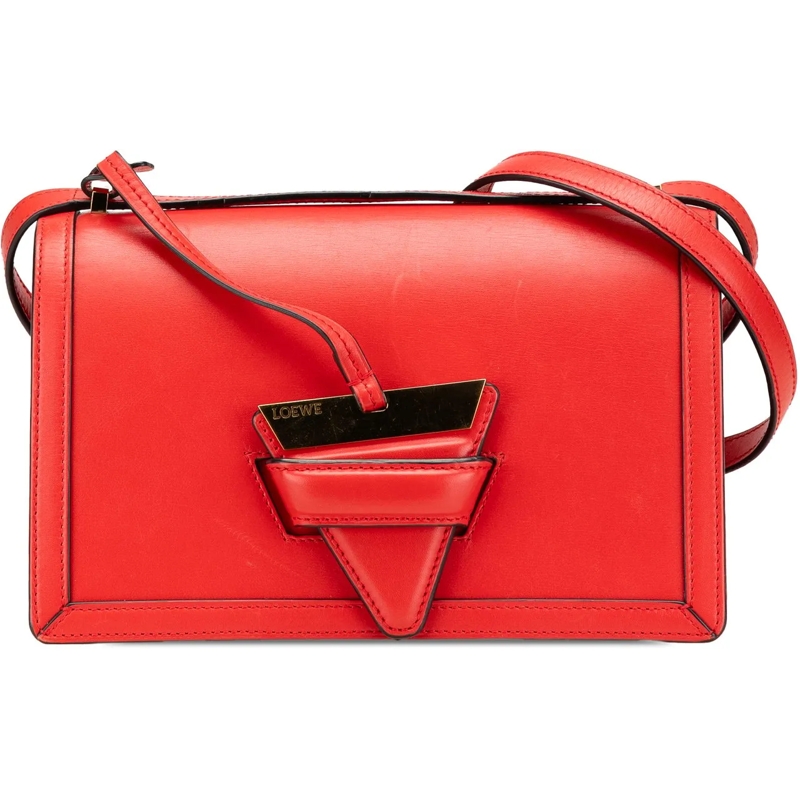 Loewe Sac à bandoulière Medium Leather Barcelona Crossbody rot
