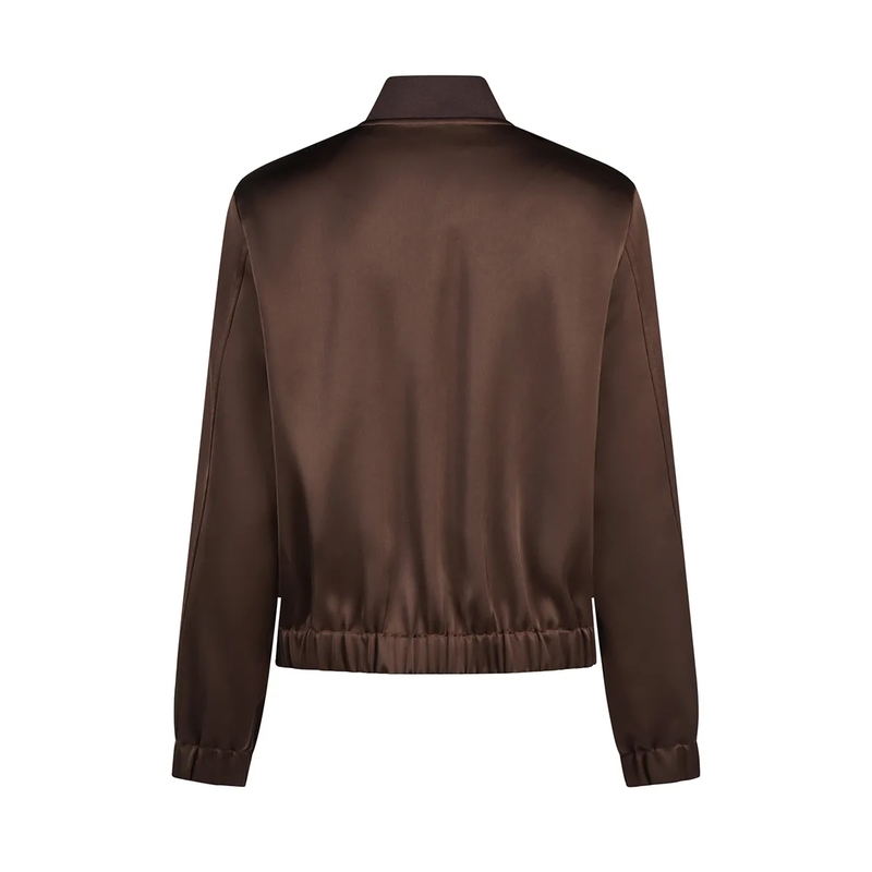 Marc Aurel Blouson Bomberjacke- Saum und Ärmelsaum mit Gummibund-  braun(Image 5)