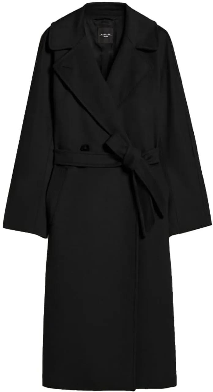 Max mara weekend black coat online