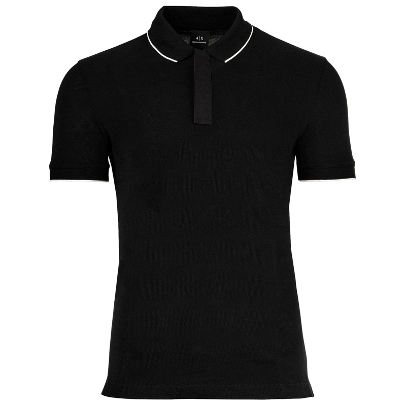 Armani Exchange Polohemd POLO SHIRT schwarz
