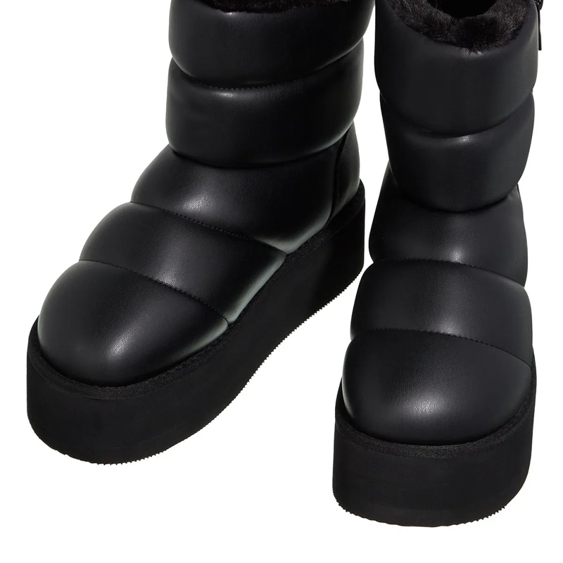 Karl Lagerfeld Winterboots Thermo Padded Zip Boot Black PU Mono(Image 6)