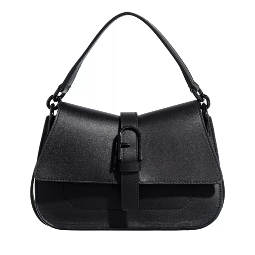 Furla Furla Flow Mini Top Handle Nero Satchel