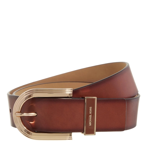 MICHAEL Michael Kors Ledergürtel 38Mm Leather Belt Luggage