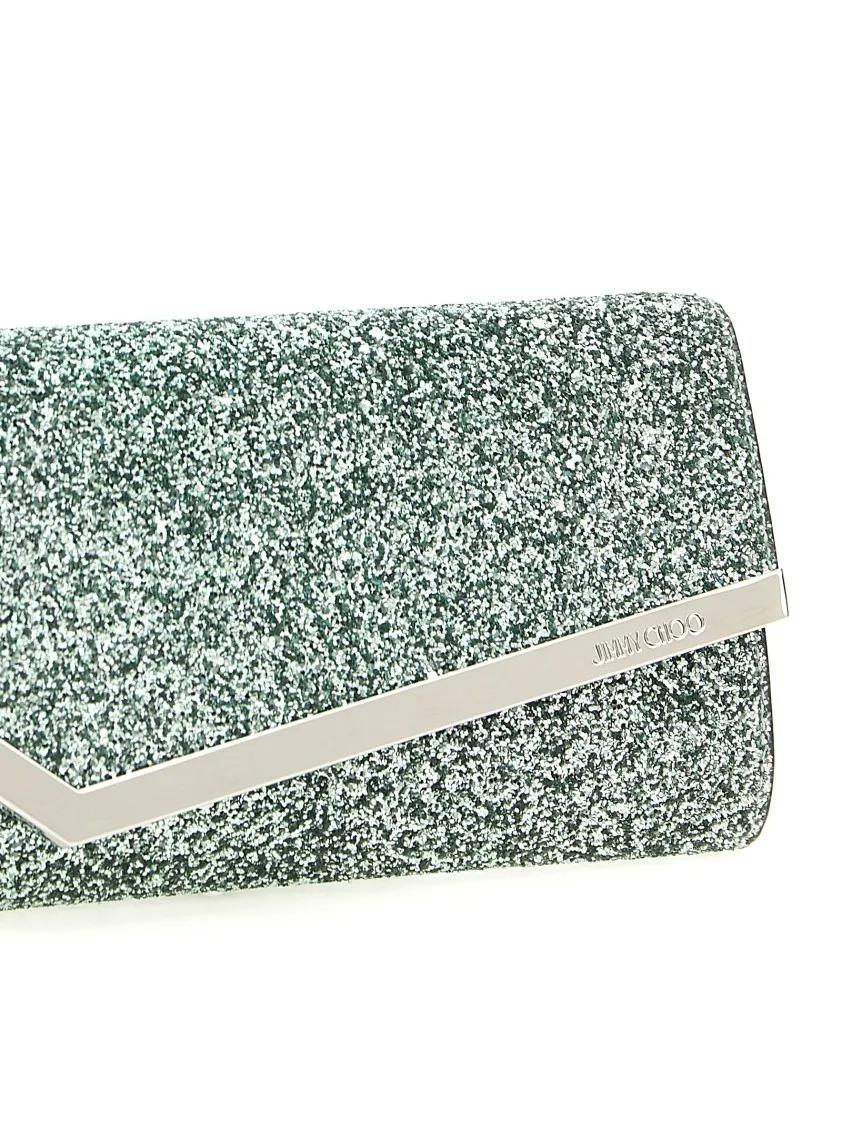 Jimmy Choo Clutches 'Emmie' Clutch in groen